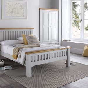 Evelyn Wooden Bed Frame