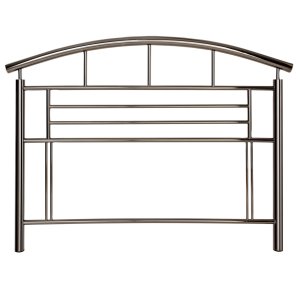 Jupiter Black Nickel Metal Headboard