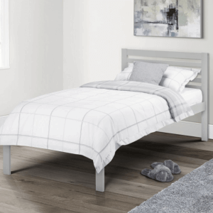Charlie Wooden Bed Frame (Single - Grey)