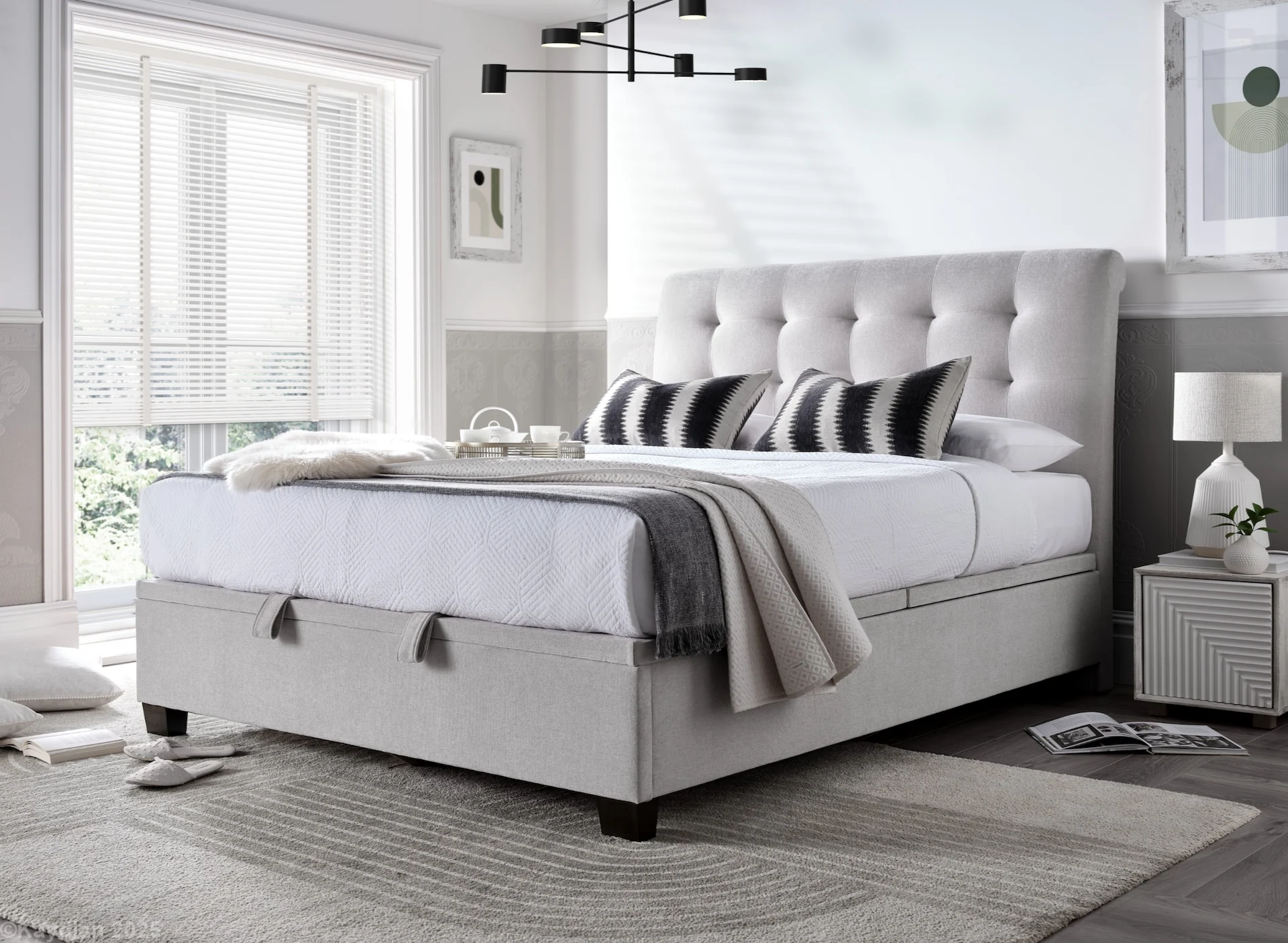 dorset ottoman bed