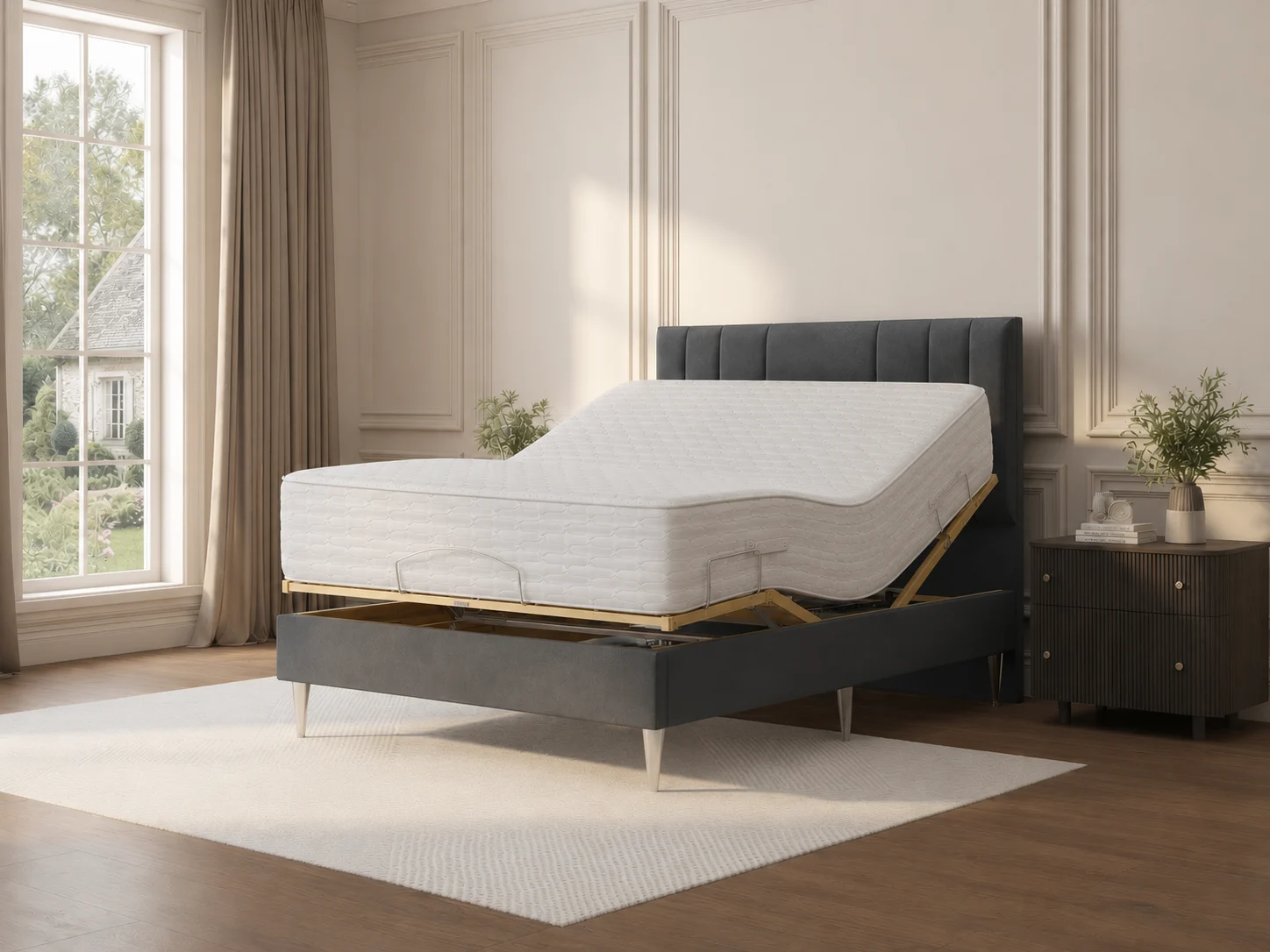 Burton in Roomset - 8 Adjustable Front-Angle